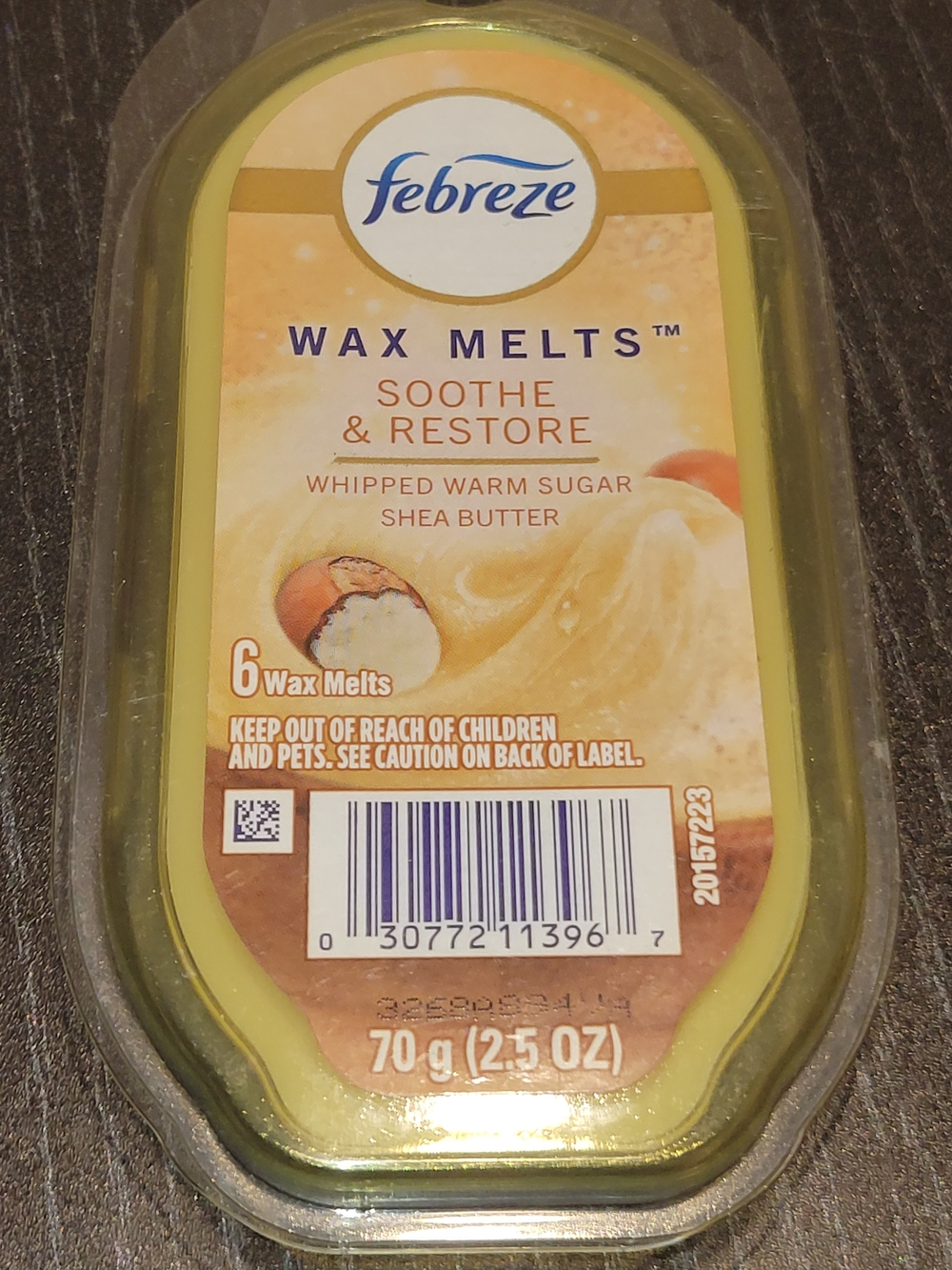 2 X Glade Yellow Wax Melts Soothe & Restore Whipped Warm Sugar - Picture 1 of 2